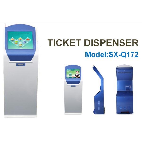 Interactive IR Touch Screen Queue System Ticket Dispenser Token Number Queuing Machine