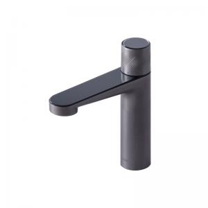 Buy cheap 200mm Height Matte Black Single Hole Faucet Bathroom Brass Faucet Tap product