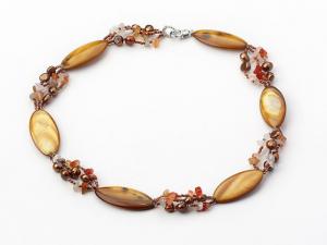 China High-end Fashion natural pearl and shell necklace women Jewelry wholesale from China on sale