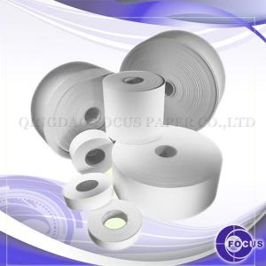 China Blueblack Image Sensitive Jumbo Thermal Paper Roll For Ultrasound Paper on sale