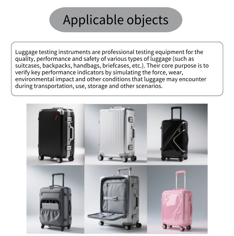 Automatic Bag Drop Test Machine 1500mm Height Adjustable for Luggage Manufacturer Quality Control