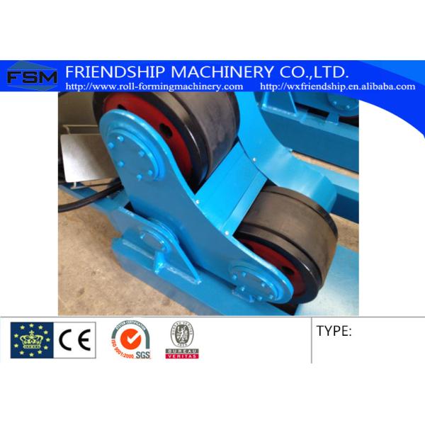 Stainless Steel Vessel Turning Roll With PU Wheel Self Aligned Welding Rotators