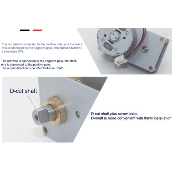 Vending Machine 21r/ Min Mini Gear Motor Temp Control Valve Spur Gearhead Motor