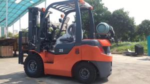 China FY25 3000mm Mast Lift Double Fuel Gasoline Forklift 2.5 Tons on sale