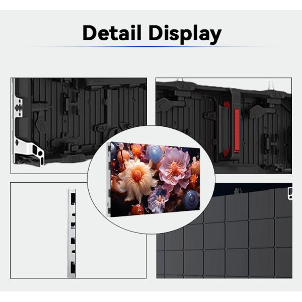 Outdoor 3535 SMD LED Video Wall Display Panel Message Screen 0.9375mm
