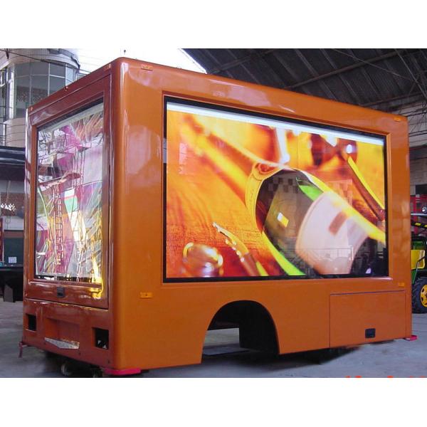 High Brightness P8 P6 4X2 Advertising Mobile Led Screen Truck Corrosion Resistance