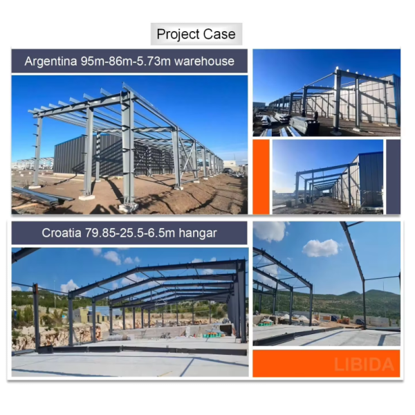 Mixed-Use Steel Structure Building with Warehouse and Office Space Barndominium KXD Steel Structure