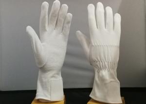 Buy cheap Combed Yarn Industrial Work Gloves , Heavy Duty Cotton Gloves With Magic Strips product