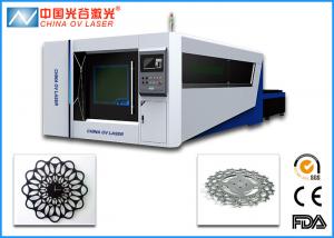 Buy cheap 3mm Kitchen Ware Sheet Metal Laser Cutting Machine with Exchanger Pallet product
