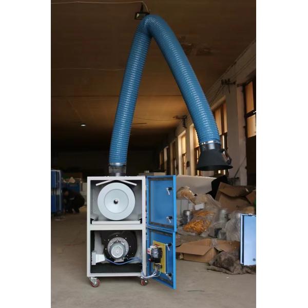 Mobile Welding Fume Extractor Welding Fume Dust Collector With Arms