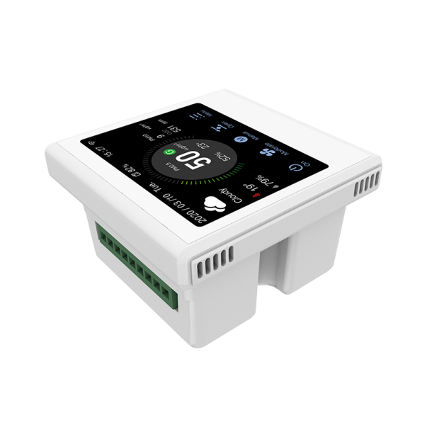 IoT Smart Air Quality Controller with WiFi Remote Fresh Air System Management
