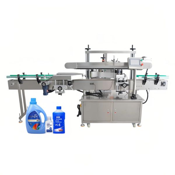 Full Automatic Labeling Machine Vertical Double Sided Labeling Machine High Efficiency
