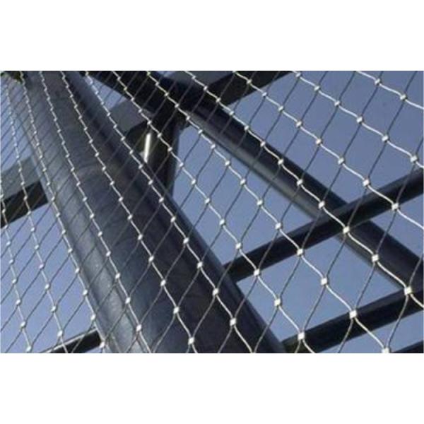 High Stongth Stainless Steel Rope Net Strong Protection For Architectural Design