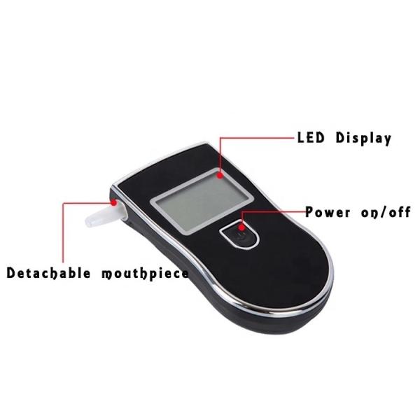 Digital Alcohol Breath Analyzer with Fast Response Time and Touch Screen Printer