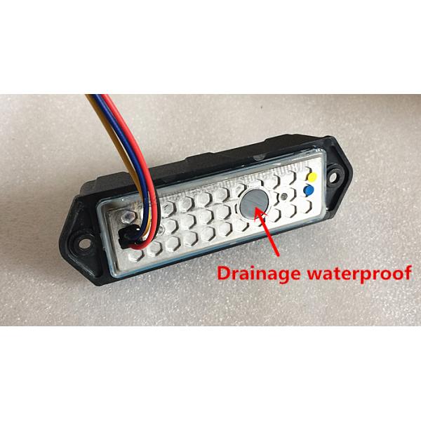 VS-938D DUAL COLOR LED Surface Mounting grill light, 6*3W each LED, 17 patterns car LED warning head lights