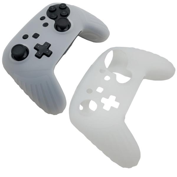 HOXC Non-slip Cover Device for Nintendo Switch Pro Controller, Silicone Cover Skins Compatible with Switch Pro Controller