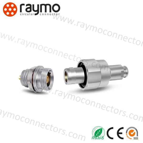 10-Pin Male Solder IP68 Waterproof Circular Connector Brass Housing