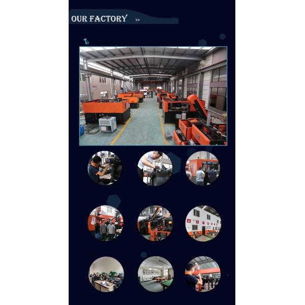 380V 50HZ 6 Cavity Stretch Blow Moulding Machine 5.5*1.8*1.9m