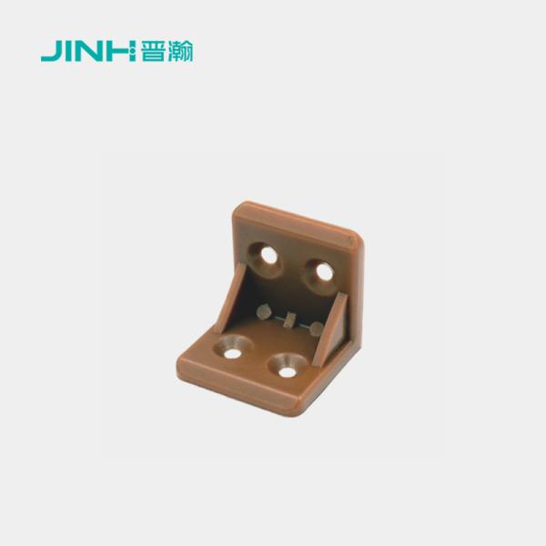 16x16mm Size Plastic Corner Brackets Easy Installation For Home