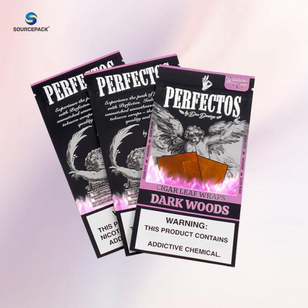 Custom Printing Tobacco Packaging Pouch 20g/50g/100g Eco-friendly Biodegradable Recyclable