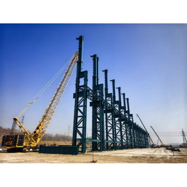 Recyclable Fireproof Warehouse Prefabricated Buildings Steel Structure