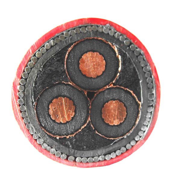 630mm2 4 Core XLPE Armoured Cable Copper Conductor For Industrial Power Distribution