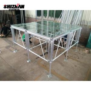 Buy cheap Acrylic Board Glass Stage Lights Layer Alloy Truss For Event product