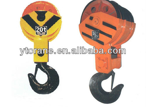 YT Heavy Double Crane Hook mainly used on double girder crane