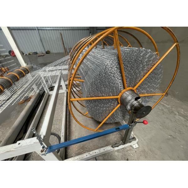 High Tensile Strenth Galvanized Concrete Weight Coating Mesh For Offshore Oil Pipeline