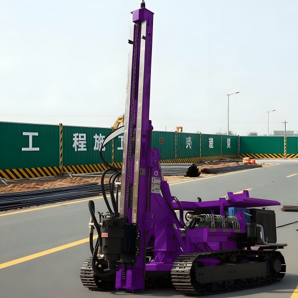 Diesel Pile Driver Urban Development Engineering Drilling Rig Ground Screw Pile Drilling Machine