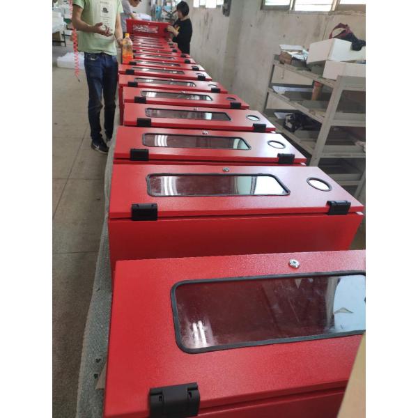 Lockable Weatherproof Fire Extinguisher Cabinets Cold Rolled Steel Made