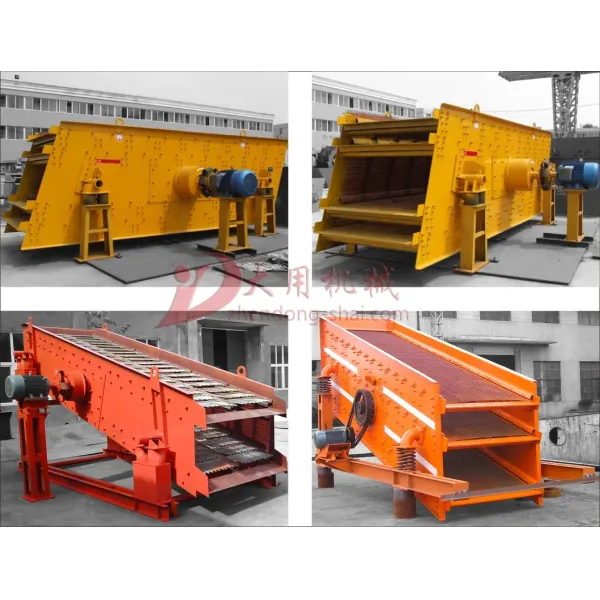 Aggregate Screen 4 Deck Layers Crushed Stone Vibrating Screen Machine