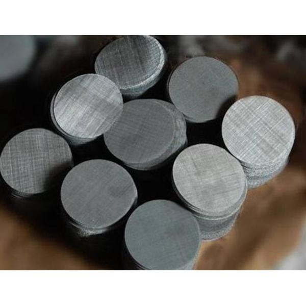 Bare Edge Hemming Metal Filter Disc Aluminum Wire Mesh Products