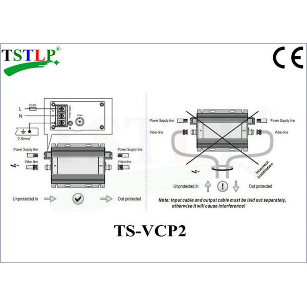 Power 5v - 220v Surge Protector For Cctv Camera Security Camera Surge Protection