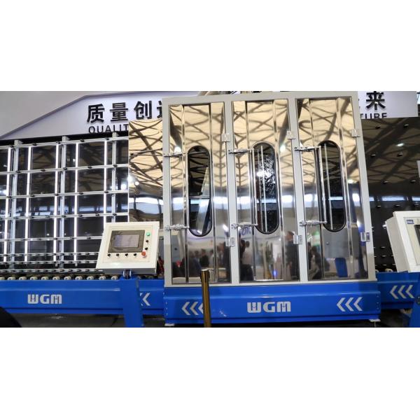 34 Kw Insulating Glass Line Easy Operation With High Production Efficiency