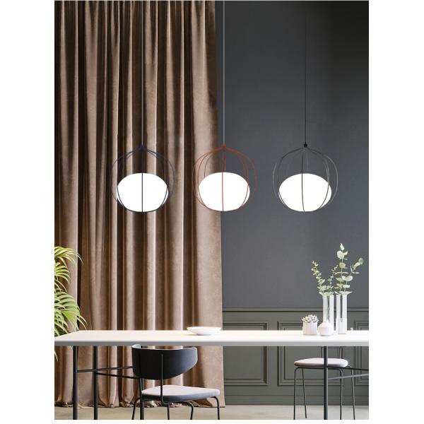 Nordic Modern Pendant Lights Iron Glass Ball pendant Lamp(WH-GP-171)