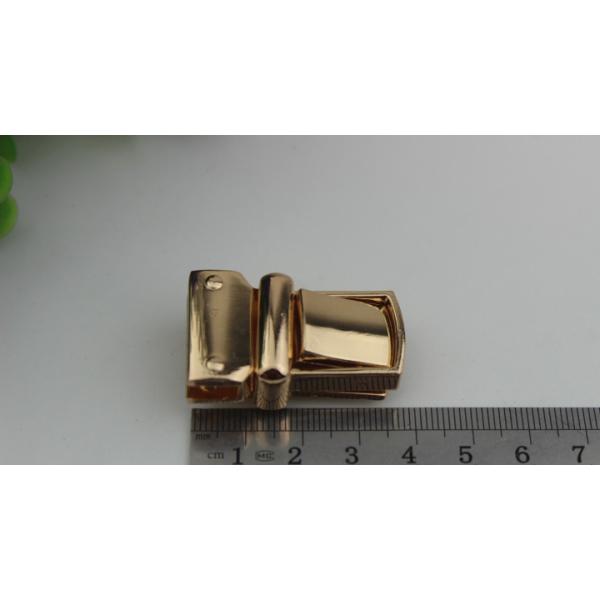 Fashion bag make accessories light gold metal press locks for handbags