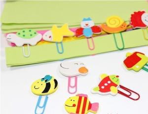 Buy cheap Fashion cute cartoon animals paper clips wooden paper clips product