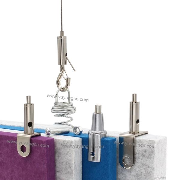 High Security Suspension Cable Hanging Kit Powerful For Sign Billboards