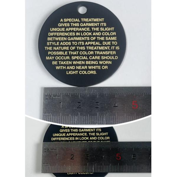 Custom Clothing Hang Tags Clear and Customizable for Your Branding Solutions