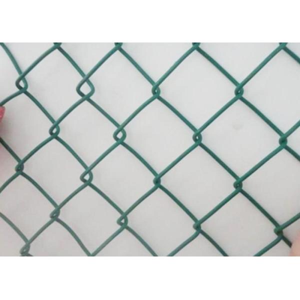 H6m Plastic Coated Galvanized Chain Link Fence for baseball fields
