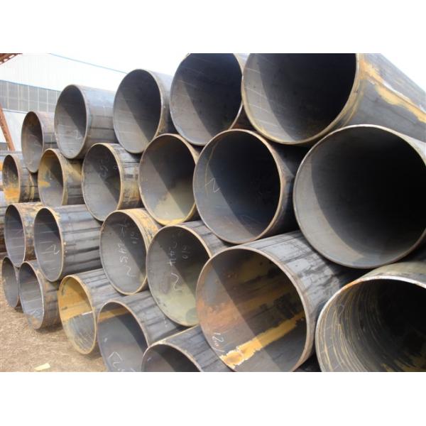 Weld / Seamless Carbon Black Steel Pipe Astm53 Astm A53 Thickness 5mm - 80mm