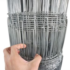 Sustainable Farming Practices Square Knot Weather-Resistant Grassland Fence with