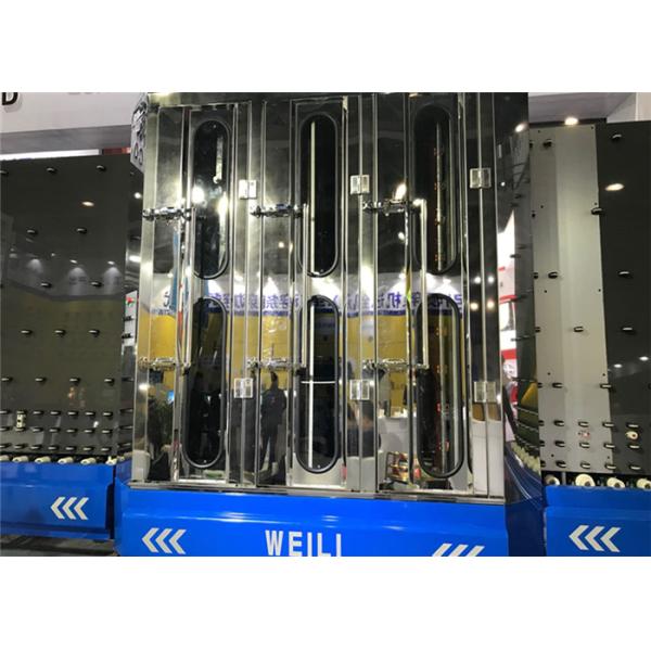 Fast Dry 2500mm LOW - E Insulating Glass Machine With Drying And Washing Function