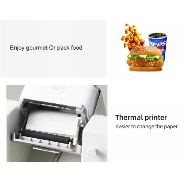 Fast Food 21.5"24"27"32"42" inch Touch Screen Self checkout Machine Self Service Payment Ordering Kiosk For Restaurants