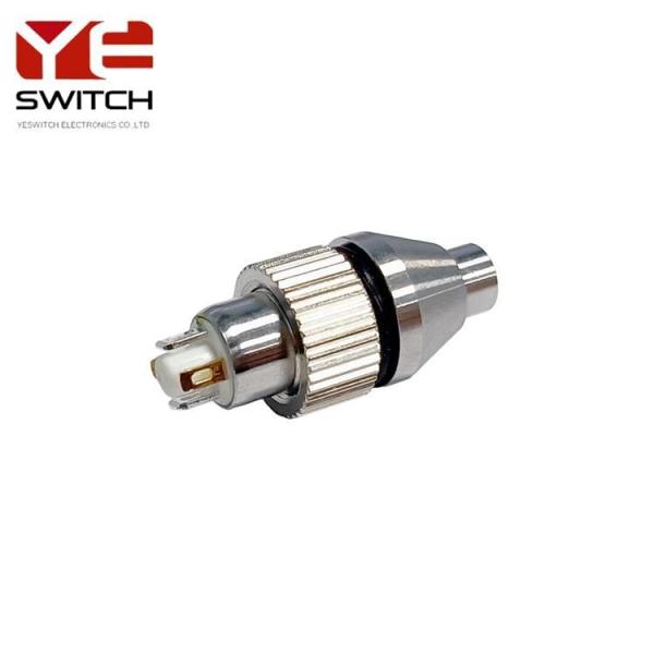On Off Momentary Metal Push Button Switch Self Lock 8mm Momentary Switch