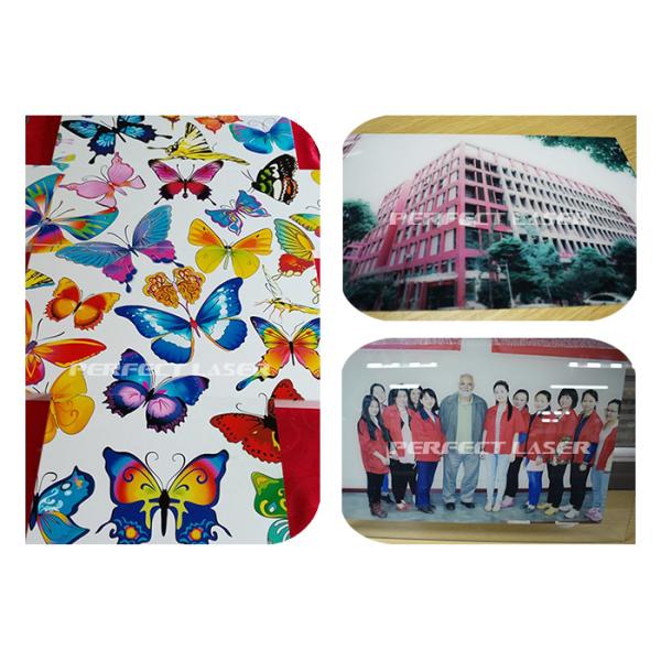 Full Color Industrial Inkjet Printer textile Digital Printing Machine 420mmX800mm