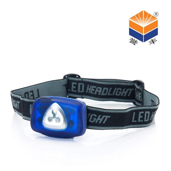 Flashlight headlight running moving head lamp custom led light headlamp in ABS material
