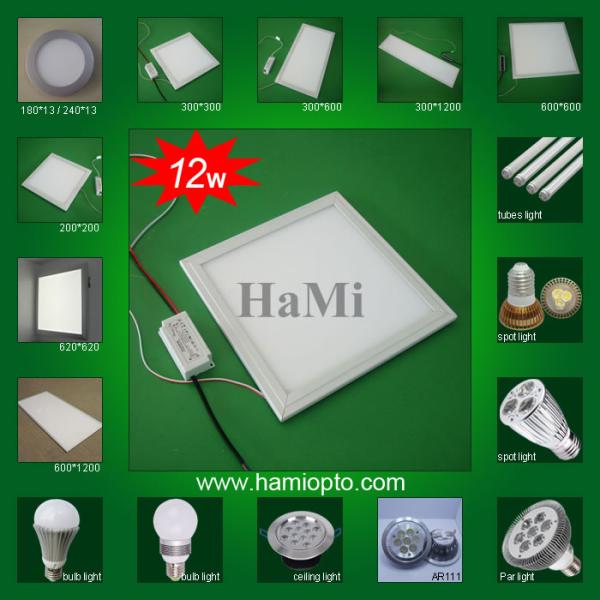 Surface mount 12w led panel light 300*300mm