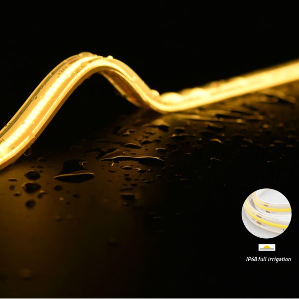 840LEDs/m 10mm Width IP20 Flexible Smart RGB COB LED Strip Light